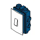 Família Pulsador de campainha 4x2 no Revit