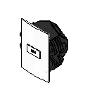 Família Tomada com USB 4x2 no Revit